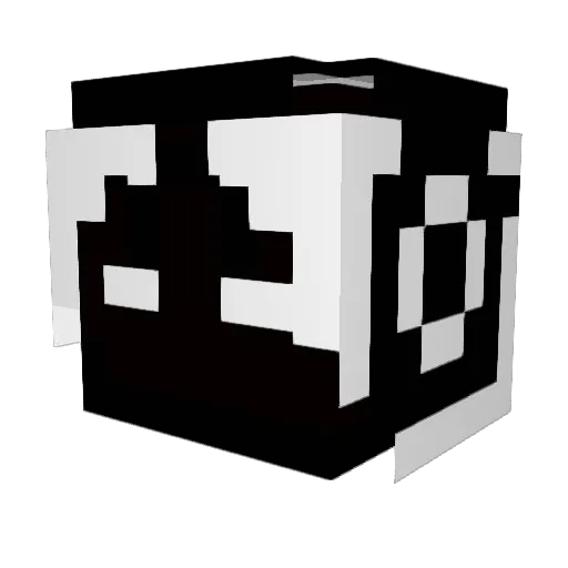 HZsrkl Minecraft avatar head, 3D render