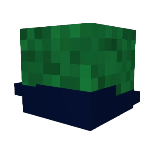 H_404 Minecraft avatar head, 3D render