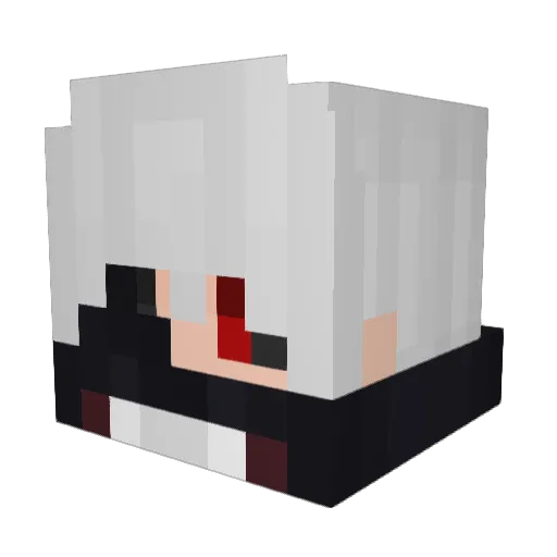 H_Brine2009 Minecraft avatar head, 3D render