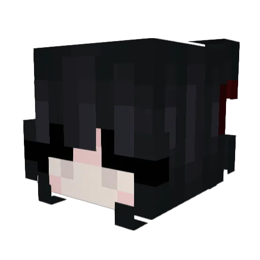 H_Fnaf87 Minecraft avatar head, 3D render