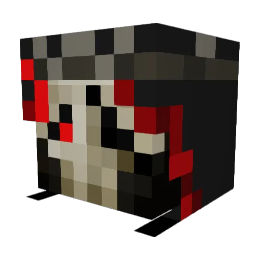 H_Money64 Minecraft avatar head, 3D render