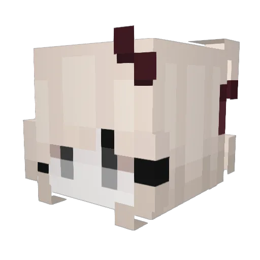 H_Ya_She Minecraft avatar head, 3D render