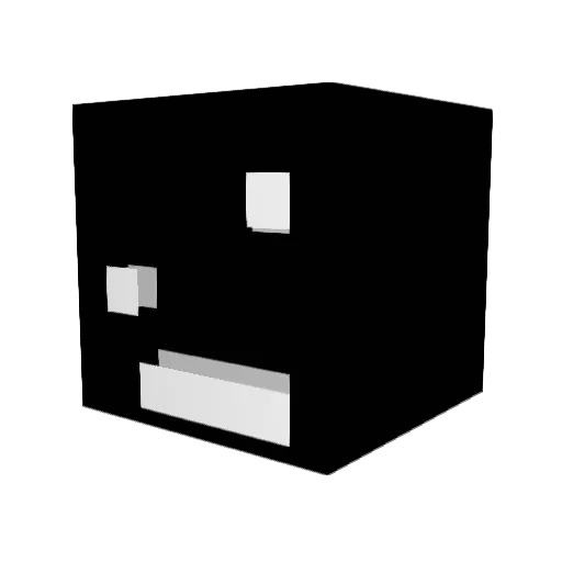 H_itsme Minecraft avatar head, 3D render