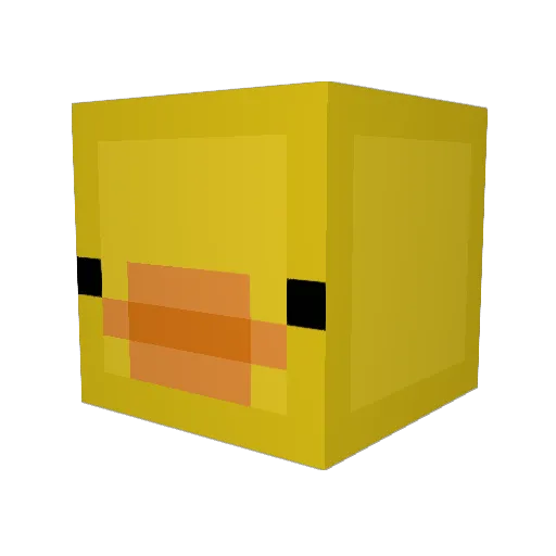 H_town Minecraft avatar head, 3D render