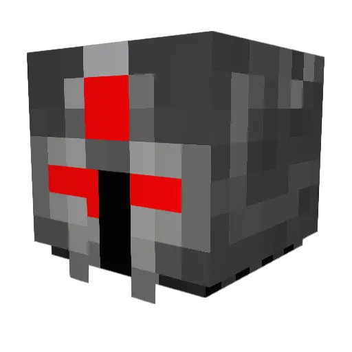 HaCKinYa Minecraft avatar head, 3D render
