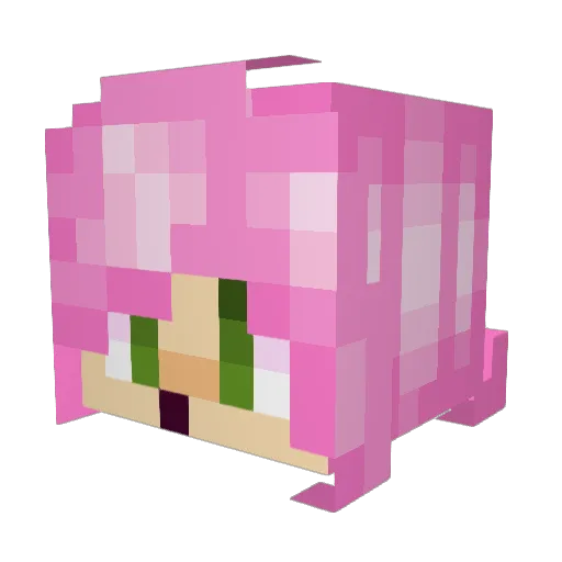 HaDoCK_Official Minecraft avatar head, 3D render