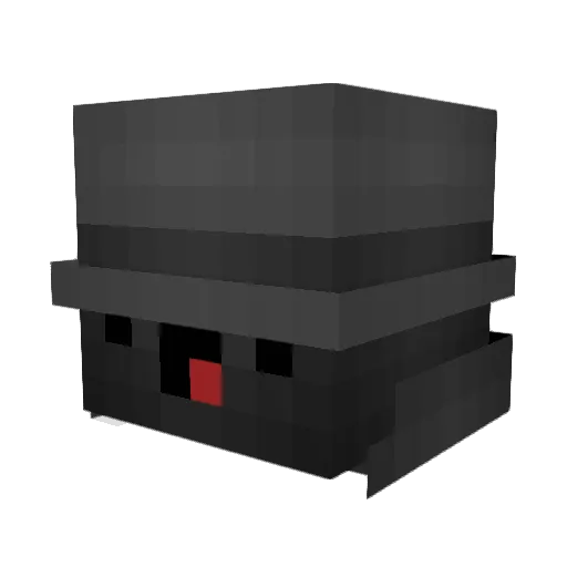 HaLoliezles Minecraft avatar head, 3D render
