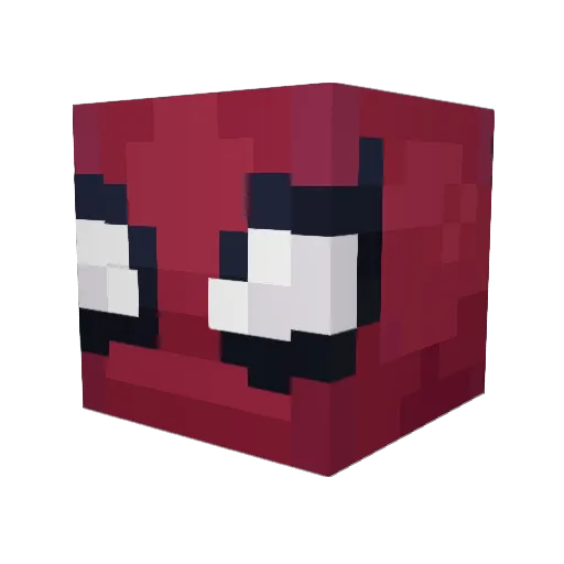 HaT0AST Minecraft avatar head, 3D render
