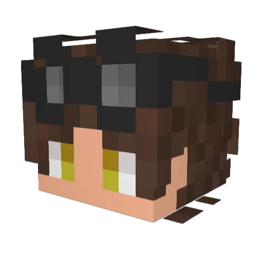 HaZe_UG Minecraft avatar head, 3D render