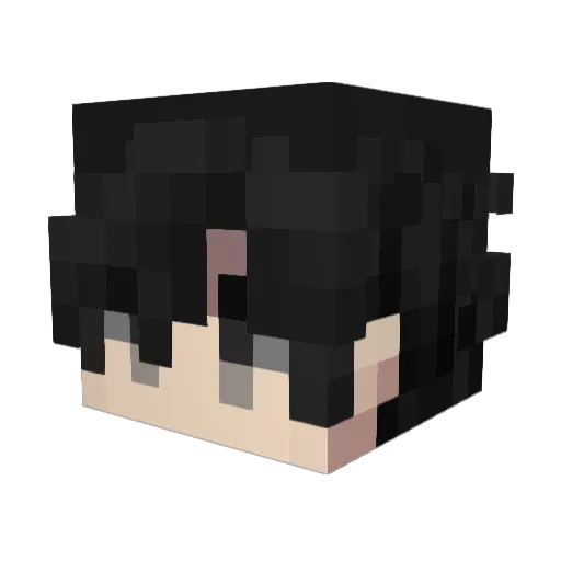 Ha_Ra_ Minecraft avatar head, 3D render