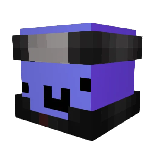Haakonsk Minecraft avatar head, 3D render