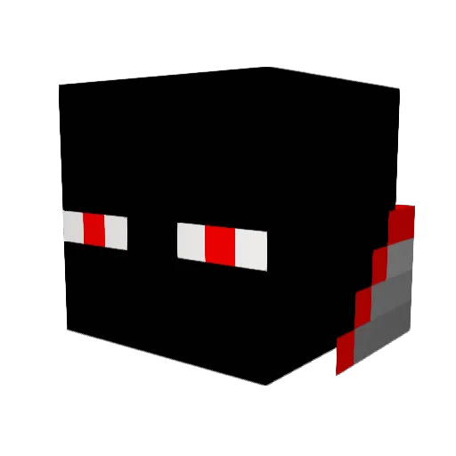 Haaku12 Minecraft avatar head, 3D render