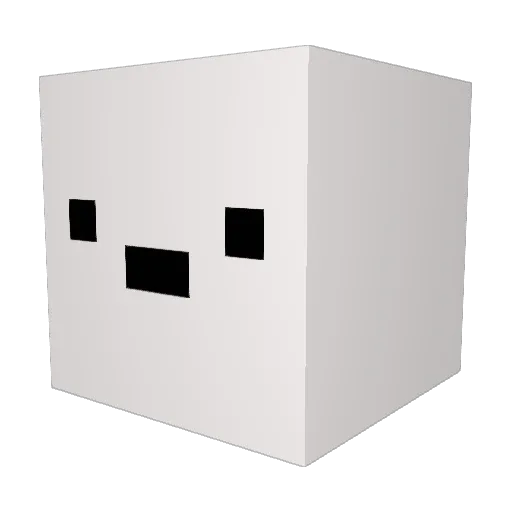 Haan_s Minecraft avatar head, 3D render
