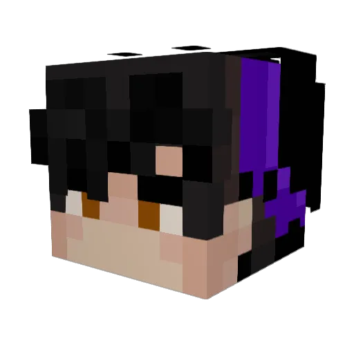HaaniTamam671 Minecraft avatar head, 3D render