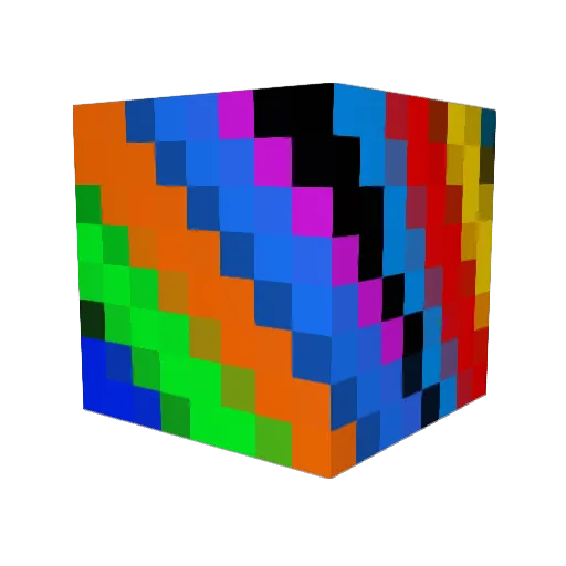 HabesRoyal Minecraft avatar head, 3D render