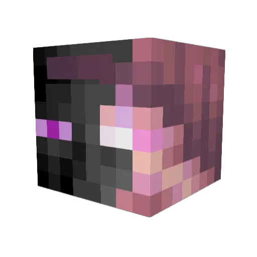 Habocha_HD Minecraft avatar head, 3D render
