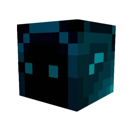 Hacker_g Minecraft avatar head, 3D render