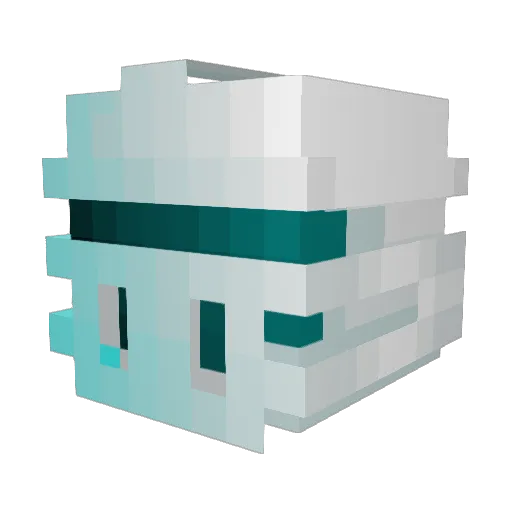 Hackgamer05 Minecraft avatar head, 3D render