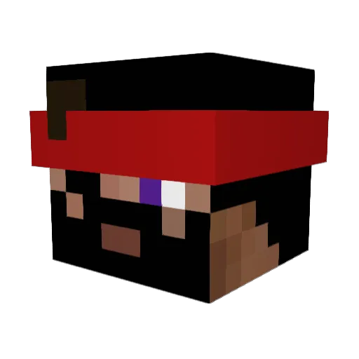 Hacking_Lord29 Minecraft avatar head, 3D render