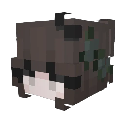 Hackintoshing Minecraft avatar head, 3D render