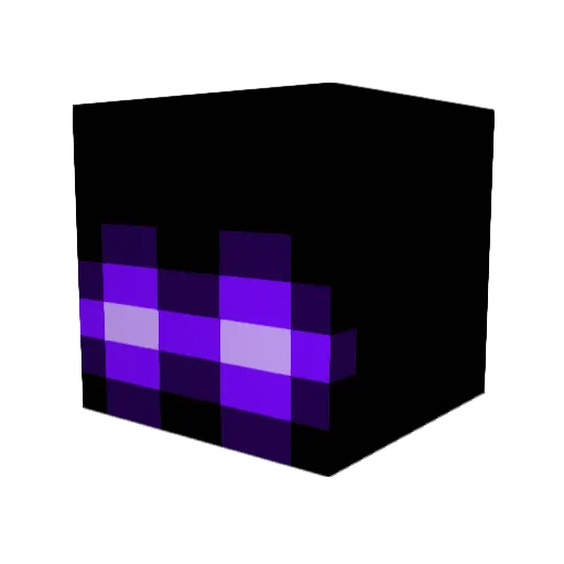 Hackklas Minecraft avatar head, 3D render