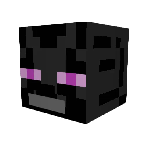 Hackmeister Minecraft avatar head, 3D render