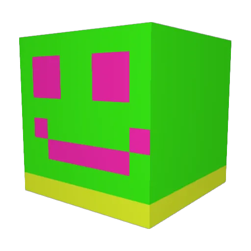 Haddiers Minecraft avatar head, 3D render