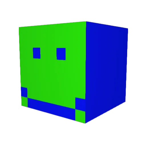 HaddockFamily Minecraft avatar head, 3D render