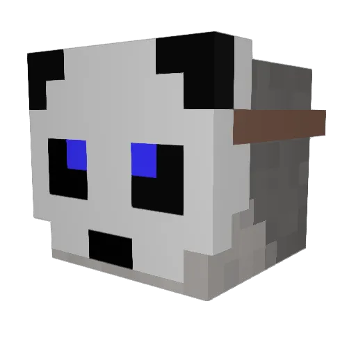 Hades2499 Minecraft avatar head, 3D render