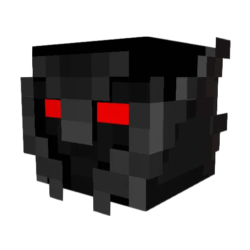 Hades96 Minecraft avatar head, 3D render