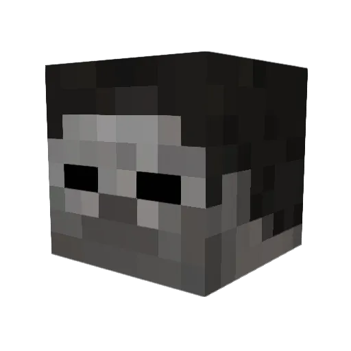 HadesIWNL Minecraft avatar head, 3D render