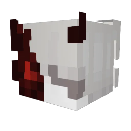 HadesKing452 Minecraft avatar head, 3D render