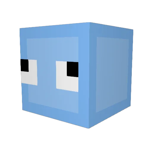 Hadexco Minecraft avatar head, 3D render