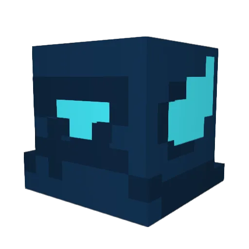 Hadifusion Minecraft avatar head, 3D render