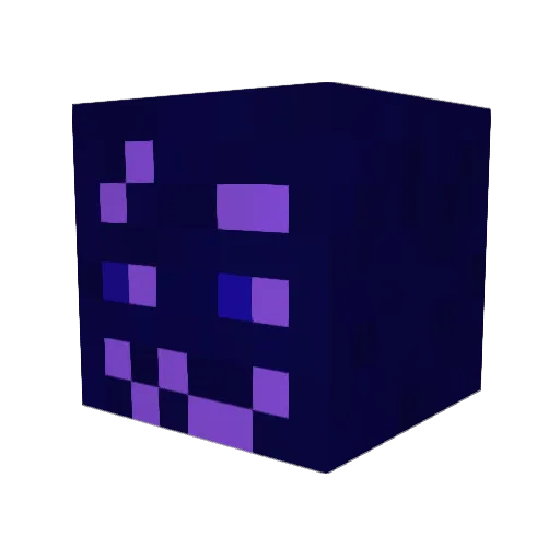 Hadronia Minecraft avatar head, 3D render