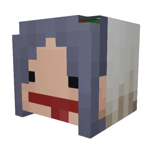 Minecraft-Avatar von Haewol_1021: Kopf als 3D-Render