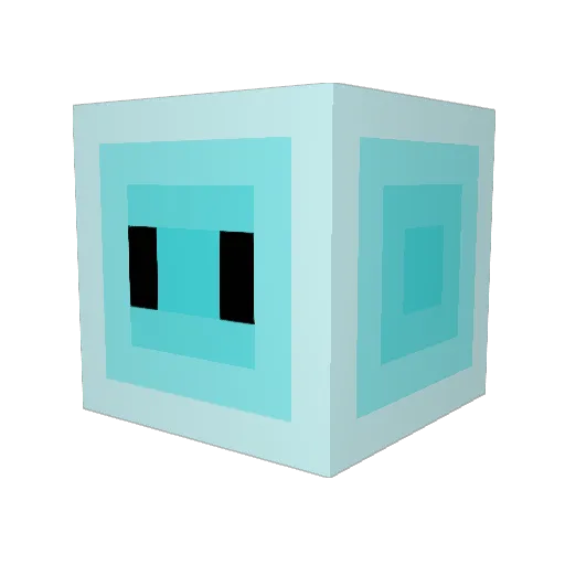 Hafi2004 Minecraft avatar head, 3D render