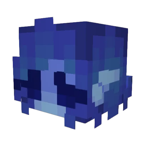 Hagusx Minecraft avatar head, 3D render