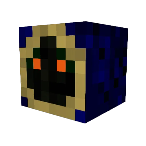 Hagzod14 Minecraft avatar head, 3D render
