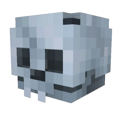 Haidar_18 Minecraft avatar head, 3D render