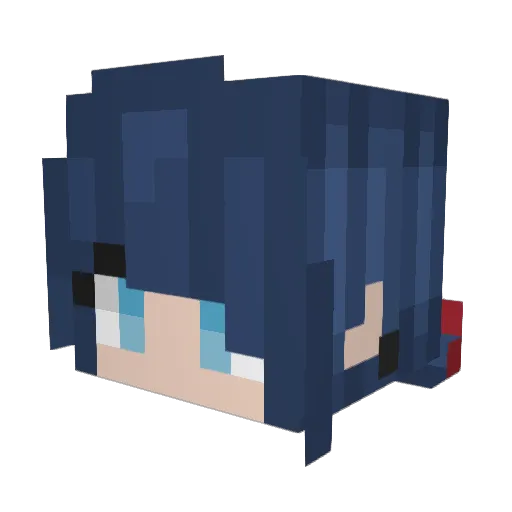 Haifa_1999 Minecraft avatar head, 3D render