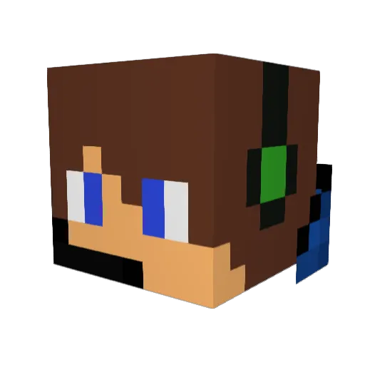 HailProfit Minecraft avatar head, 3D render