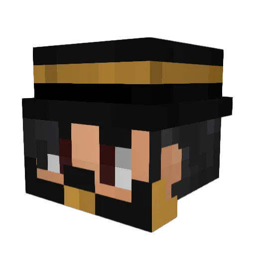 HailSnickers Minecraft avatar head, 3D render