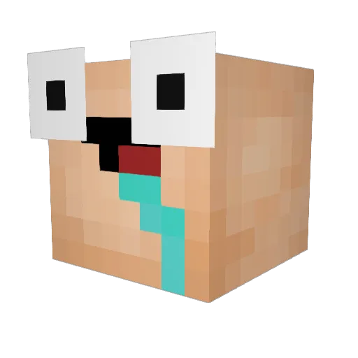 Hail_JollyFatMan Minecraft avatar head, 3D render