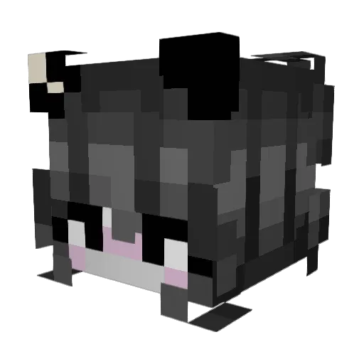 HaileyTheDragon2 Minecraft avatar head, 3D render