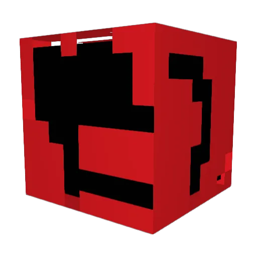 Hailo9 Minecraft avatar head, 3D render