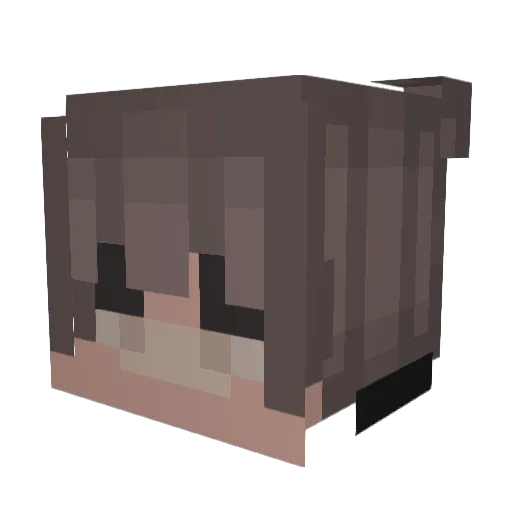 HainesyED13 Minecraft avatar head, 3D render