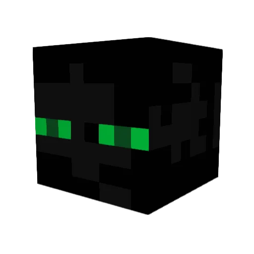 HairoShini Minecraft avatar head, 3D render