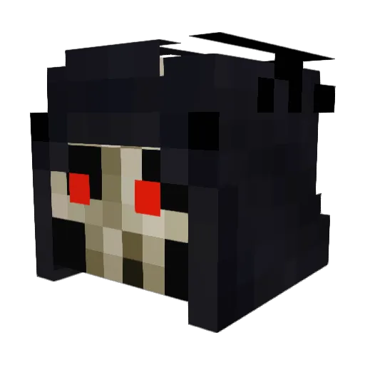 HairyDaddy71 Minecraft avatar head, 3D render