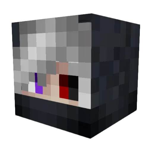 Haise_0408 Minecraft avatar head, 3D render